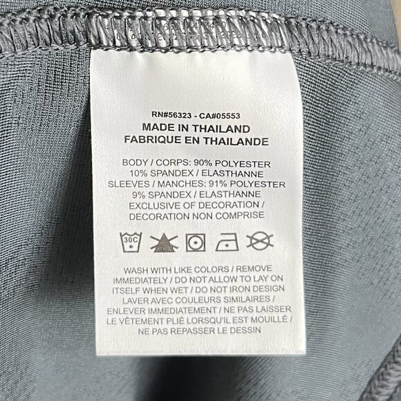 Nike Golf ADV Tour Fit Advantage 1/2 Zip Pullover Mens XL Gray Shirt DR5281 060 - Picture 6 of 6